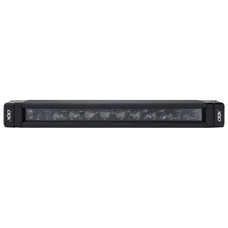 LEDLBFYRE-10 – ODX Light Bar, LED 10 Inch Length Cold White LED Spot Beam 8500 Lumens Smoke Lens Black Housing Water/...